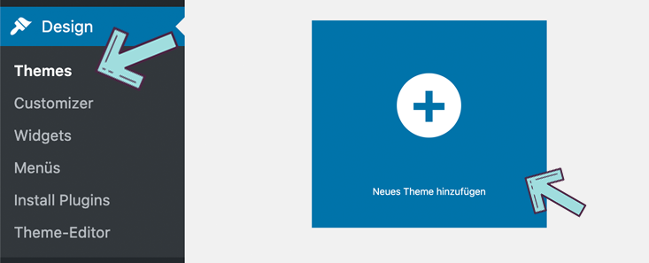 WordPress Theme installieren